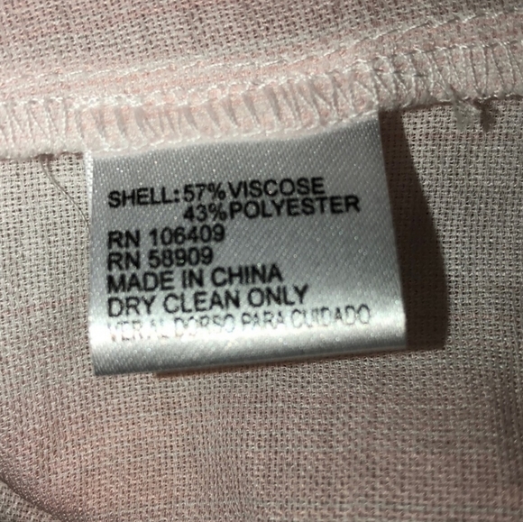 Cremieux Women's Pink and White Shirt Sz Large NWT - Picture 5 of 7